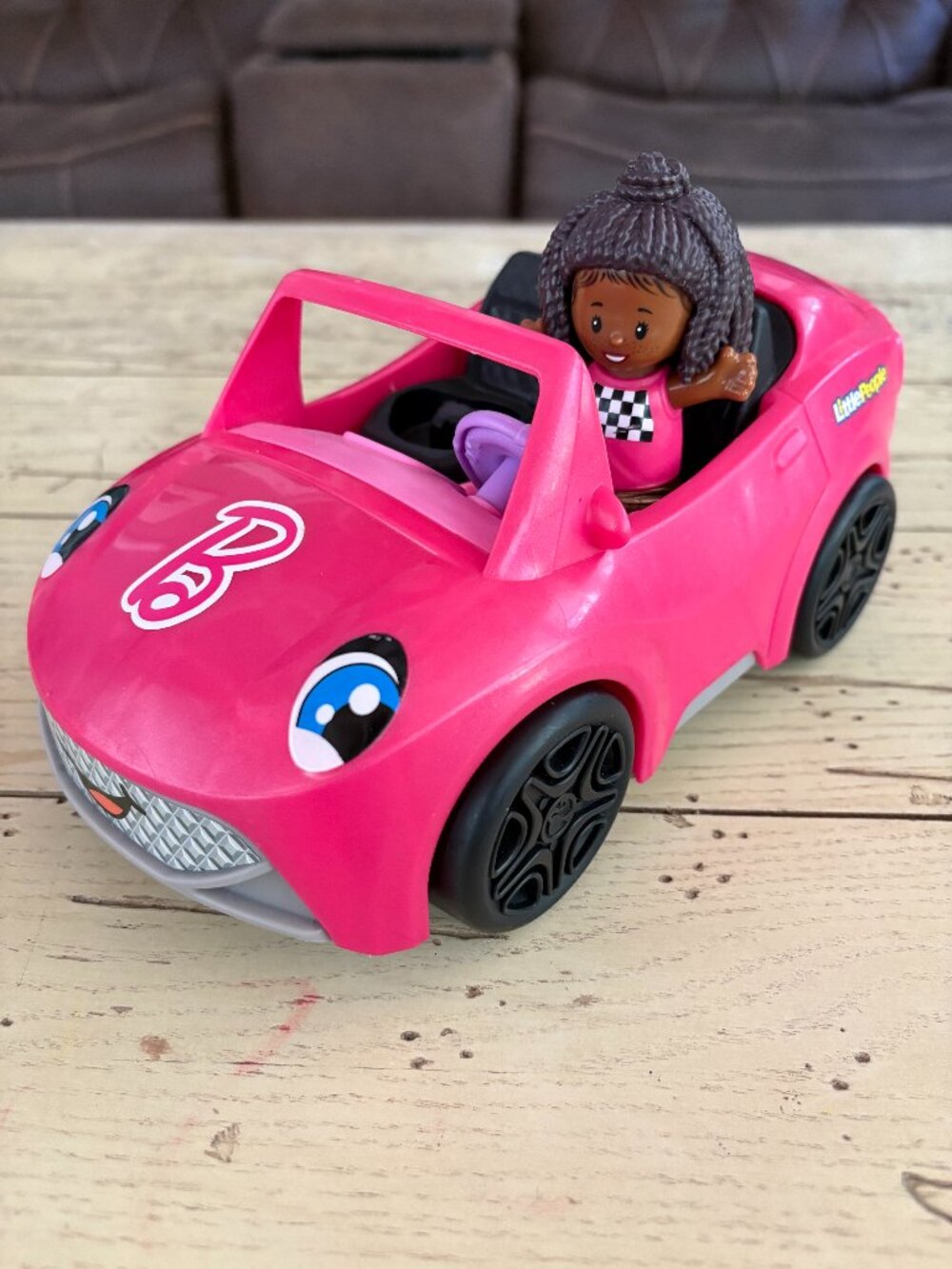 Fisher-Price Little People Talking Barbie Convertible Vehicle